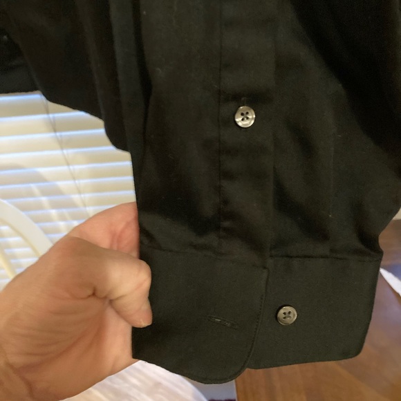 Men’s Size 17 1/2 36-37 Crazy Horse A Claiborne Company Button Down Shirt - Picture 3 of 12